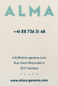 restaurant alma genève